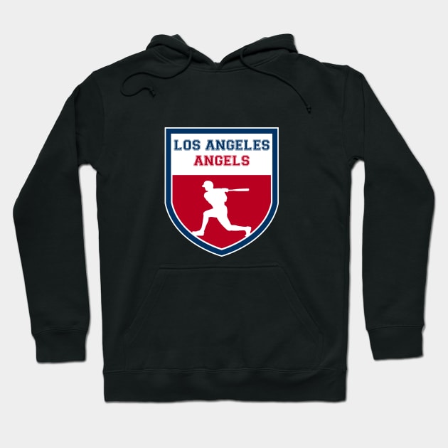 Los Angeles Angels Fans - MLB T-Shirt Hoodie by info@dopositive.co.uk